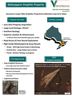 Valterra Graphite Fact Sheet (Nov 2012)