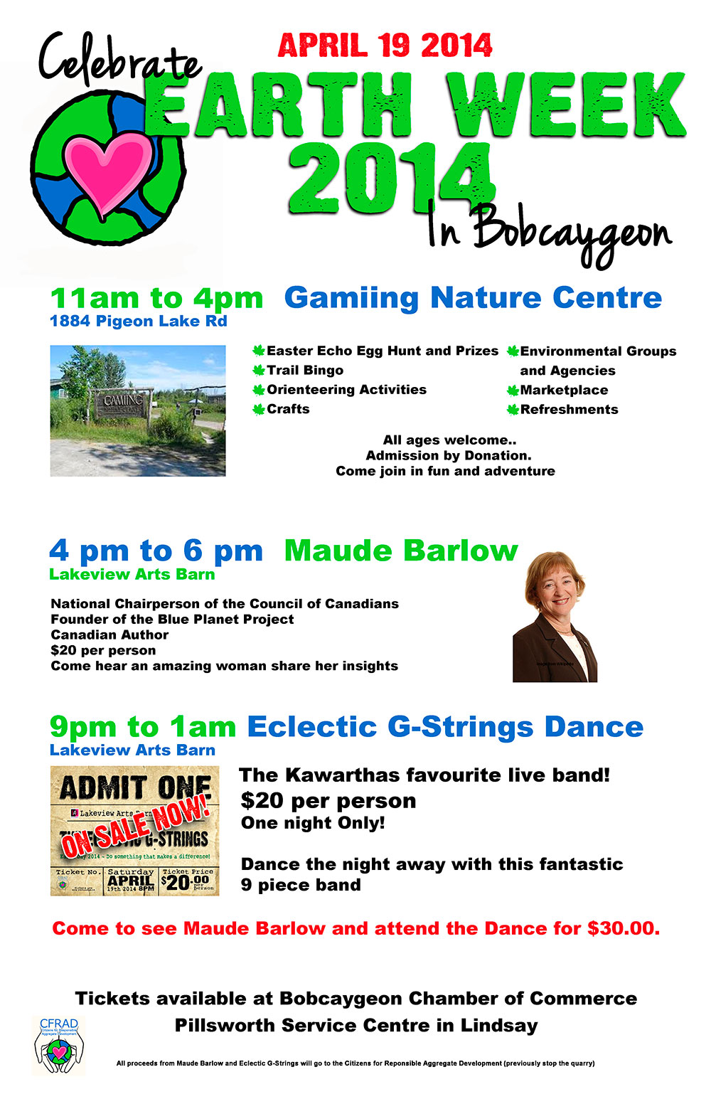 Earth Week 2014 in Bobcaygeon